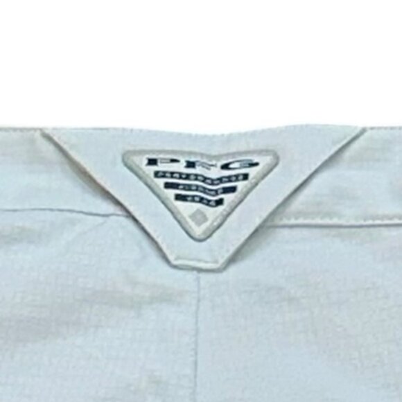 Columbia Tamiami 8" Shorts Cool Grey Size 38‎ Fishing Outdoor UPF Sun - Picture 4 of 8